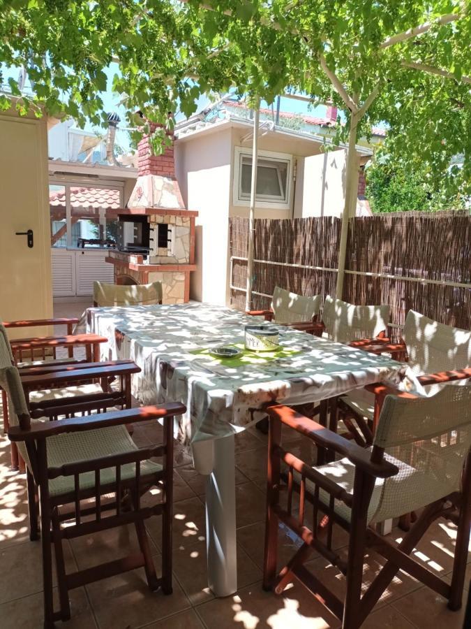 Meltemi Villa Chrysi Ammoudia ภายนอก รูปภาพ