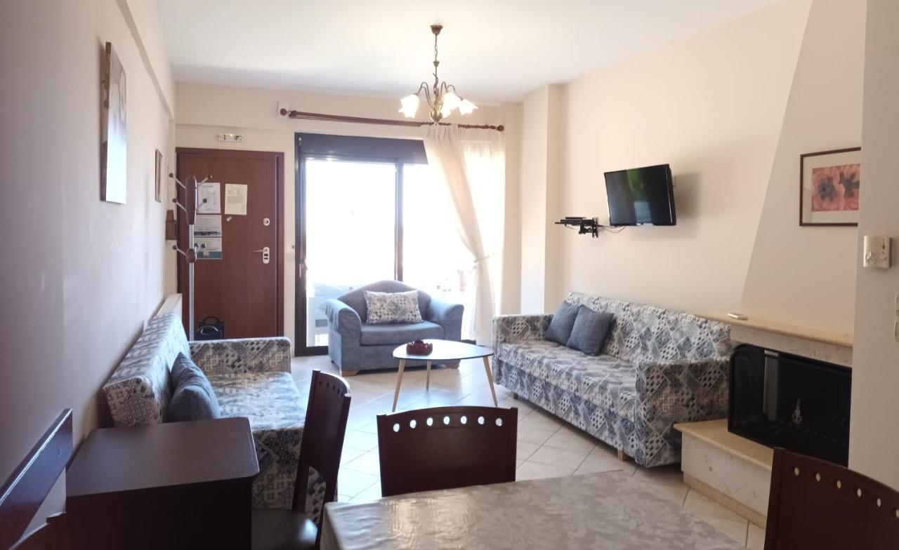 Meltemi Villa Chrysi Ammoudia ภายนอก รูปภาพ